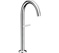 hansgrohe Axor One mitigeur lavabo 48030000 saillie 165mm, pour lavabos, avec bouton-poussoir garniture de vidange , chromé
