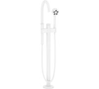 hansgrohe AXOR One Mitigeur monocommandé pour bain au sol, saillie 220mm, 48440700, Couleur: Blanc mat
