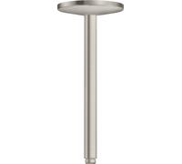 hansgrohe AXOR One Raccord plafond 300 mm pour pomme de douche 280 1 jet, 48495800, Couleur: Acier inoxydable Optic