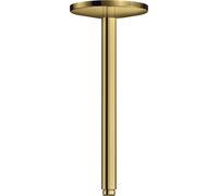 hansgrohe AXOR One Raccord plafond 300 mm pour pomme de douche 280 1 jet, 48495990, Couleur: Optique en or poli