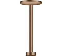 hansgrohe AXOR One Raccord plafond 300 mm pour pomme de douche 280 2 jets, 48496310, Couleur: Or rouge brossé