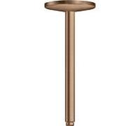 hansgrohe Axor One raccordement au plafond 48495310 300mm, pour douche de tête 280 1jet, or rouge brossé