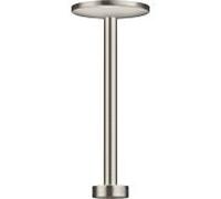 hansgrohe Axor One raccordement au plafond 48496800 300mm, pour douche de tête 280 2jet, aspect acier inoxydable