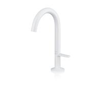 hansgrohe AXOR One robinetterie de lavabo Select 170 avec vidage PUSH-Open, saillie 140mm, 48020700, Couleur: Blanc Mat