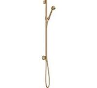 hansgrohe Axor One set de douche 48791140 avec raccordement mural, 75mm, 1jet, bronze brossé