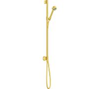 hansgrohe Axor One set de douche 48791250 avec raccordement mural, 75 mm, 1jet, optique or brossé