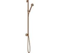 hansgrohe Axor One set de douche 48791310 avec raccordement mural, 75 mm, 1jet, or rouge brossé