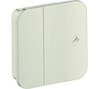 hansgrohe Axor One set de finition 45771820 robinet d'arrêt encastré, 1 consommateur, nickel brossé