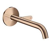 hansgrohe Axor One set de finition 48112300 mitigeur lavabo encastré , avec bec 220mm, or rouge poli