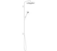 hansgrohe Axor One set de finition 48790700 tube de douche à encastrer, avec douchette à main, 280 mm, 1jet, blanc mat
