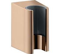 Hansgrohe Support de douche AXOR One 45721300 position de maintien fixe Or rouge poli