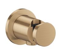 Axor One - Coude mural avec support, bronze brossé 48780140