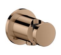 hansgrohe AXOR One unité de porte ronde, 48780300, Couleur: Rouge poli or