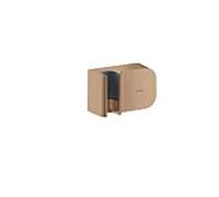 hansgrohe Axor One unité de portier 45723310 G 2000 /2, fonction de maintien de douche intégrée, or rouge brossé