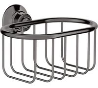 hansgrohe AXOR Panier à savon Montreux, 42065330, Couleur: Chrome noir poli