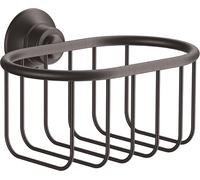 hansgrohe AXOR Panier à savon Montreux, 42065340, Couleur: Chrome noir brossé