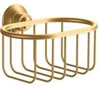 hansgrohe AXOR Panier à savon Montreux, 42065950, Couleur: laiton brossé
