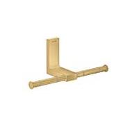 hansgrohe Axor Papierrollenhalter 42657250 double, montage mural, optique or brossé