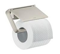 hansgrohe Axor Papierrollenhalter 42836800 avec couvercle, métal, aspect inox