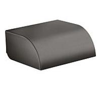 hansgrohe Axor Papierrollenhalter 42858340 146x142mm, avec couvercle, montage mural, chrome noir brossé