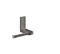 Hansgrohe Axor Porte-papier toilette Universal Rectangular 42656330 métal chrome noir poli