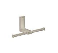 Hansgrohe Porte-rouleau de papier toilette Axor Universal rectangulaire double nickel brossé 42657820