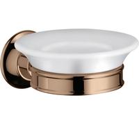 hansgrohe AXOR Porte-savon Montreux, 42033300, Couleur: Rouge poli or