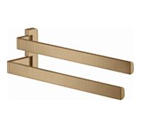 hansgrohe Axor porte-serviettes 42821140 409mm, 2 bras, pivotante , bronze brossé