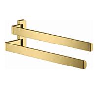 hansgrohe Axor porte-serviettes 42821990 409mm, 2 bras, pivotante , optique or poli