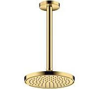 hansgrohe Axor raccord de plafond 26433990 300mm, rond, optique or poli