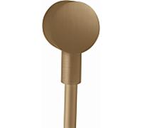 hansgrohe Axor raccord de tuyau 27451140 rond, avec clapet anti-retour, bronze brossé