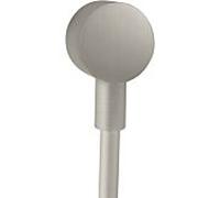 hansgrohe Axor raccord de tuyau 27451800 rond, avec clapet anti-retour, optique inox