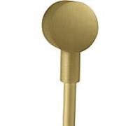 hansgrohe Axor raccord de tuyau 27451950 rond, avec clapet anti-retour, laiton brossé