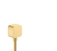 hansgrohe Axor raccord de tuyau 36731250 avec clapet anti-retour, aspect or brossé