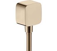 hansgrohe Axor raccord de tuyau 36731300 avec clapet anti-retour, or rouge poli