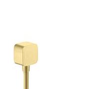 hansgrohe Axor raccord de tuyau 36731950 avec clapet anti-retour, laiton brossé