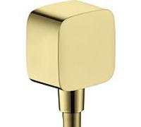 hansgrohe Raccord de tuyau Axor 36731990 avec clapet anti-retour, aspect or poli