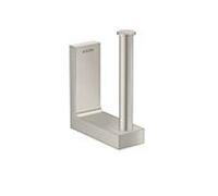 Hansgrohe Porte-papier toilette Axor Universal rectangulaire 42654800 – montage mural, aspect inox