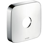 Hansgrohe hansgrohe Rosace de rallonge Axor 1 trou, softsquare, chrome noir brossé Quantité:1