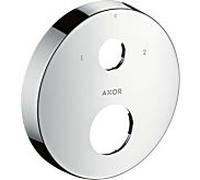 hansgrohe Axor rosace d'extension 14962000 2 trous, 1930 - 2000 -2, rond, chrome