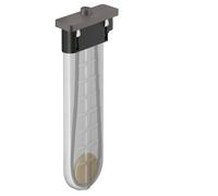 hansgrohe AXOR sBox set de finition softsquare, 28017340, Couleur: Chrome noir brossé