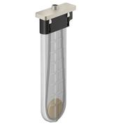 hansgrohe AXOR sBox set de finition softsquare, 28017800, Couleur: Acier inoxydable Optic