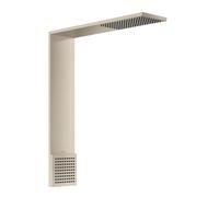 hansgrohe AXOR ShowerComposition module de douche 110/220, 1jet, avec douchette dépaule, saillie 424mm, 12593820, Couleur: Nickel brossé