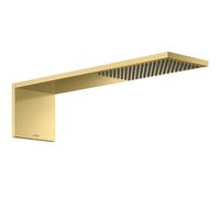 hansgrohe Douche de tête ShowerComposition 12592950 110x220mm, montage mural, 1jet, laiton brossé