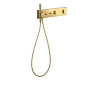hansgrohe AXOR ShowerComposition module thermostatique Select, 2 consommateurs, 470/110, 12571990, Couleur: Optique en or poli