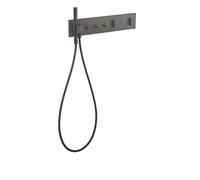 hansgrohe AXOR ShowerComposition module thermostatique Select, 3 consommateurs, 540/110, 12572340, Couleur: Chrome noir brossé