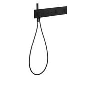 hansgrohe AXOR ShowerComposition module thermostatique Select, 3 consommateurs, 540/110, 12572670, Couleur: noir mat