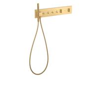 hansgrohe AXOR ShowerComposition module thermostatique Select, 4 consommateurs, 610/110, 12573250, Couleur: Optique or brossé