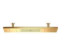 hansgrohe Douche de tête Axor ShowerHeaven 1200 4jet Axor 12423990 optique or poli, avec lumière. 5000K