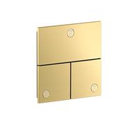 hansgrohe AXOR ShowerSelect ID robinet, 3 consommateurs, encastré, carré, 36780950, Couleur: laiton brossé